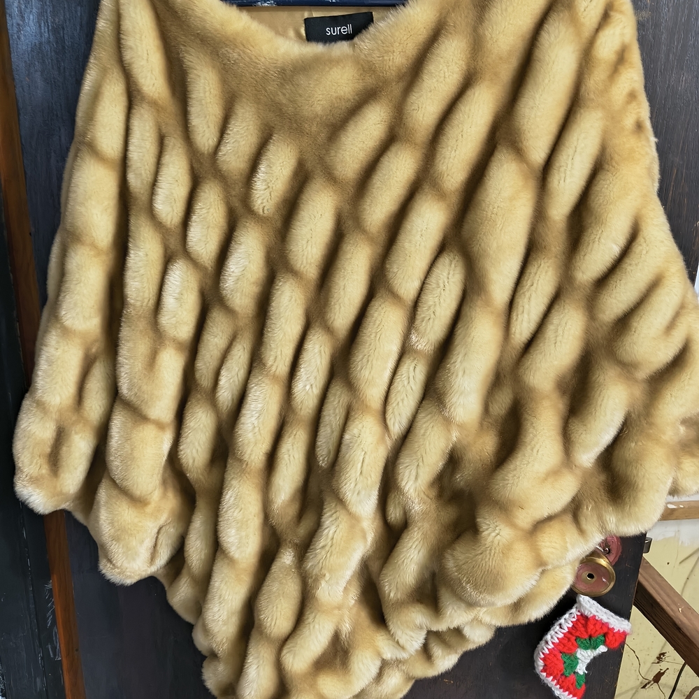 Vintage Surell Poncho